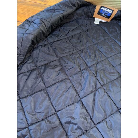 Walls Blizzard Pruf Mens Canvas Work Chore Hunting Vest Tan Full Zip Size 2XL - Picture 12 of 12